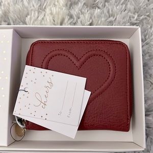 LC Lauren Conrad Red Sally Wallet